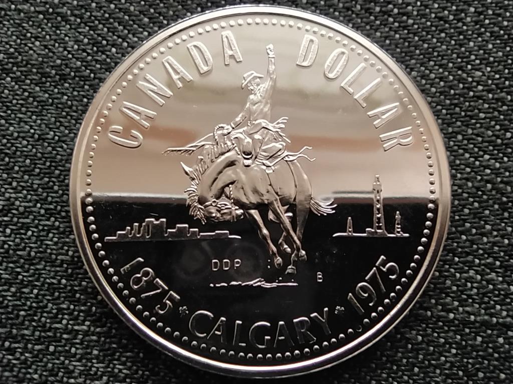 Kanada 100 éves Calgary .500 ezüst 1 Dollár