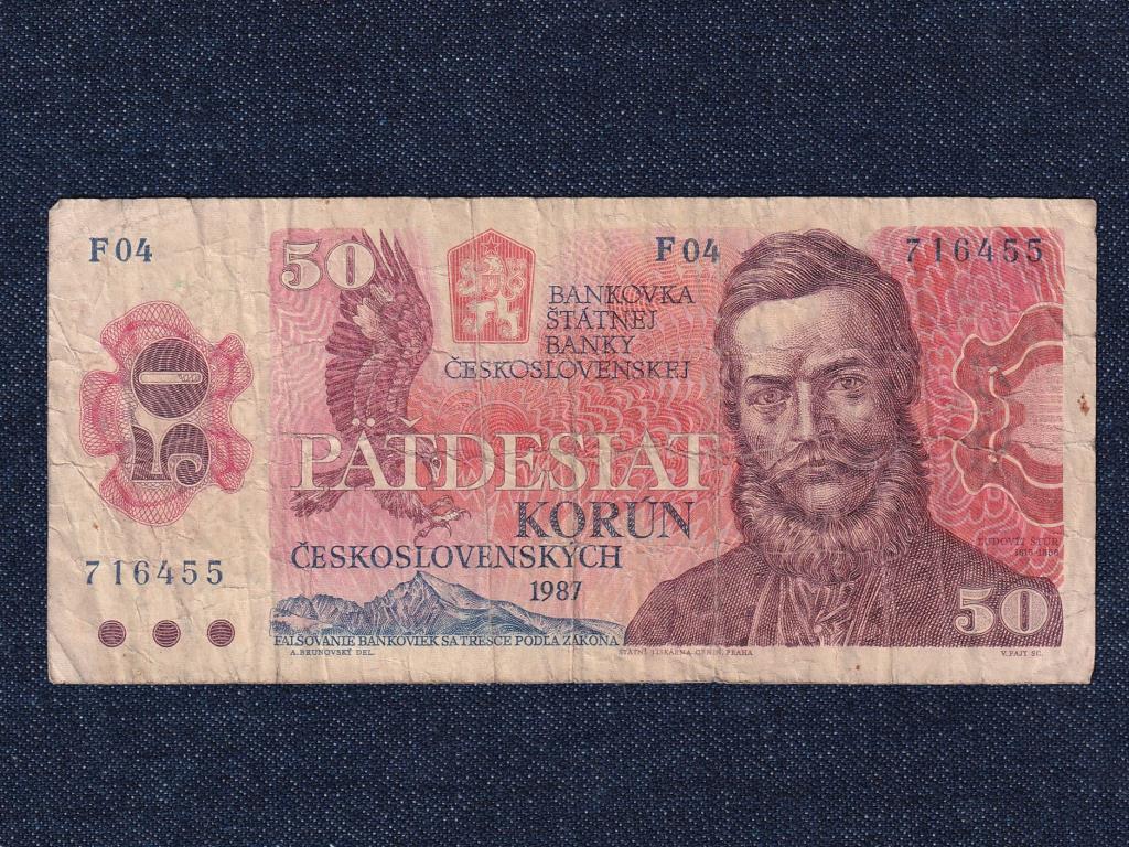 Csehszlovákia 50 Korona bankjegy
