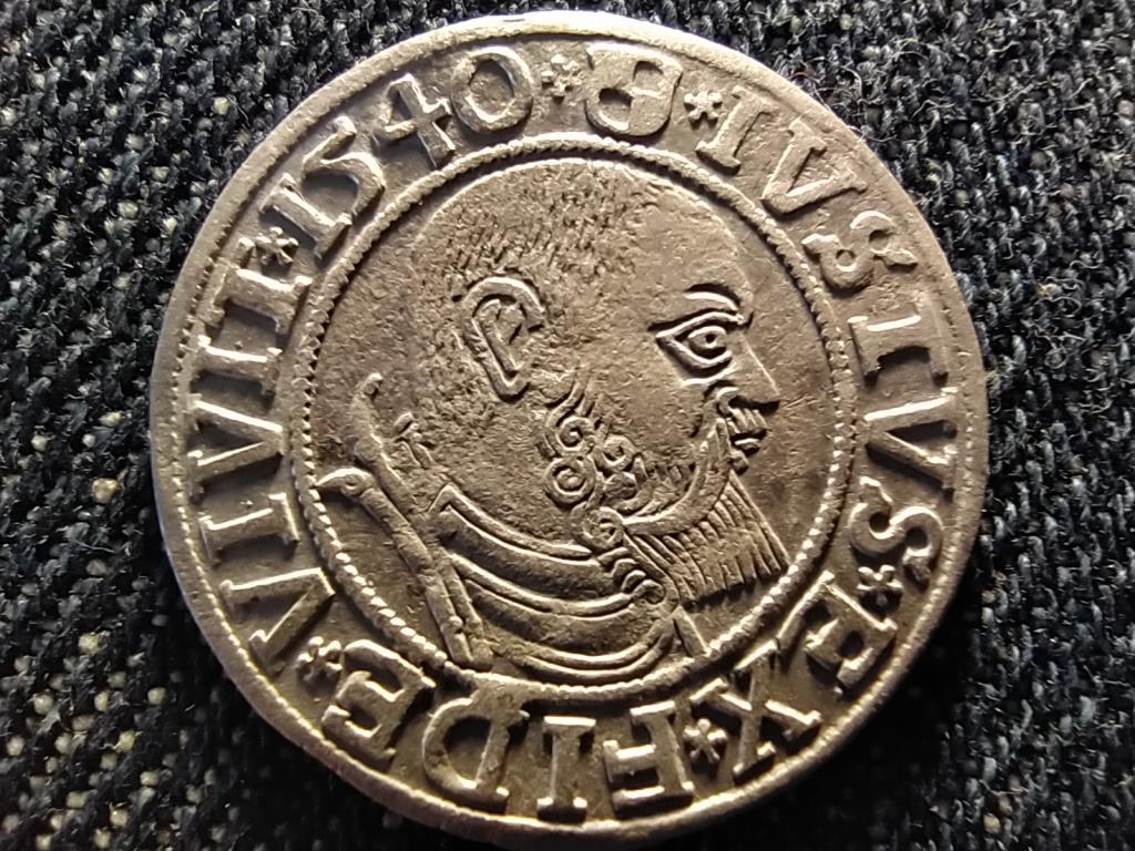 Poroszország Brandenburgi Albert (1525 – 1568) ezüst 1 groschen