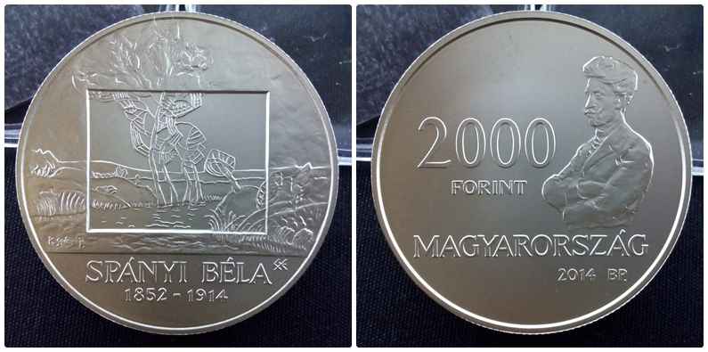 Spányi Béla 2000 Forint