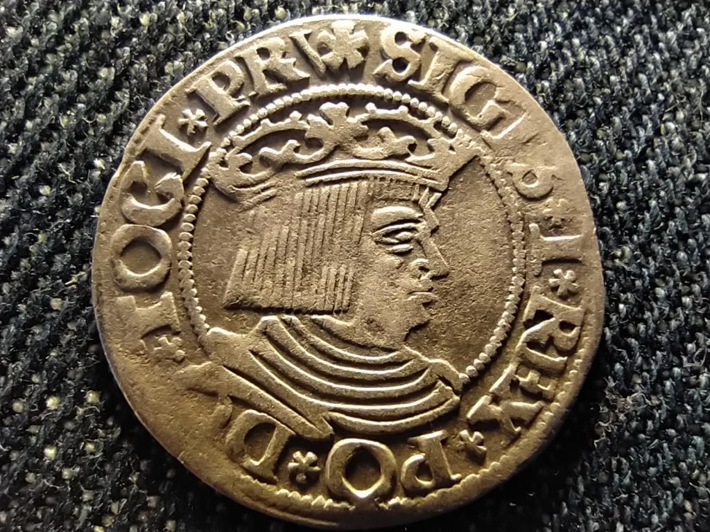Lengyelország I. (Öreg) Zsigmond (1506-1548) ezüst 1 groszy