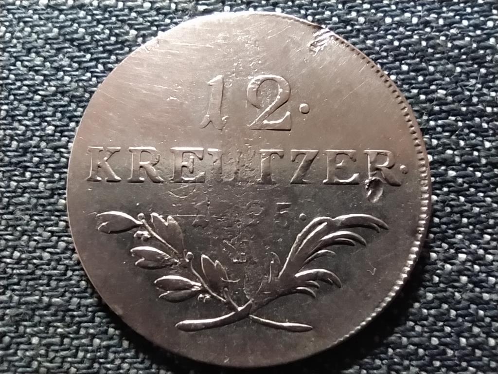 Ausztria II. Ferenc (1792-1835) .250 ezüst 12 Krajcár