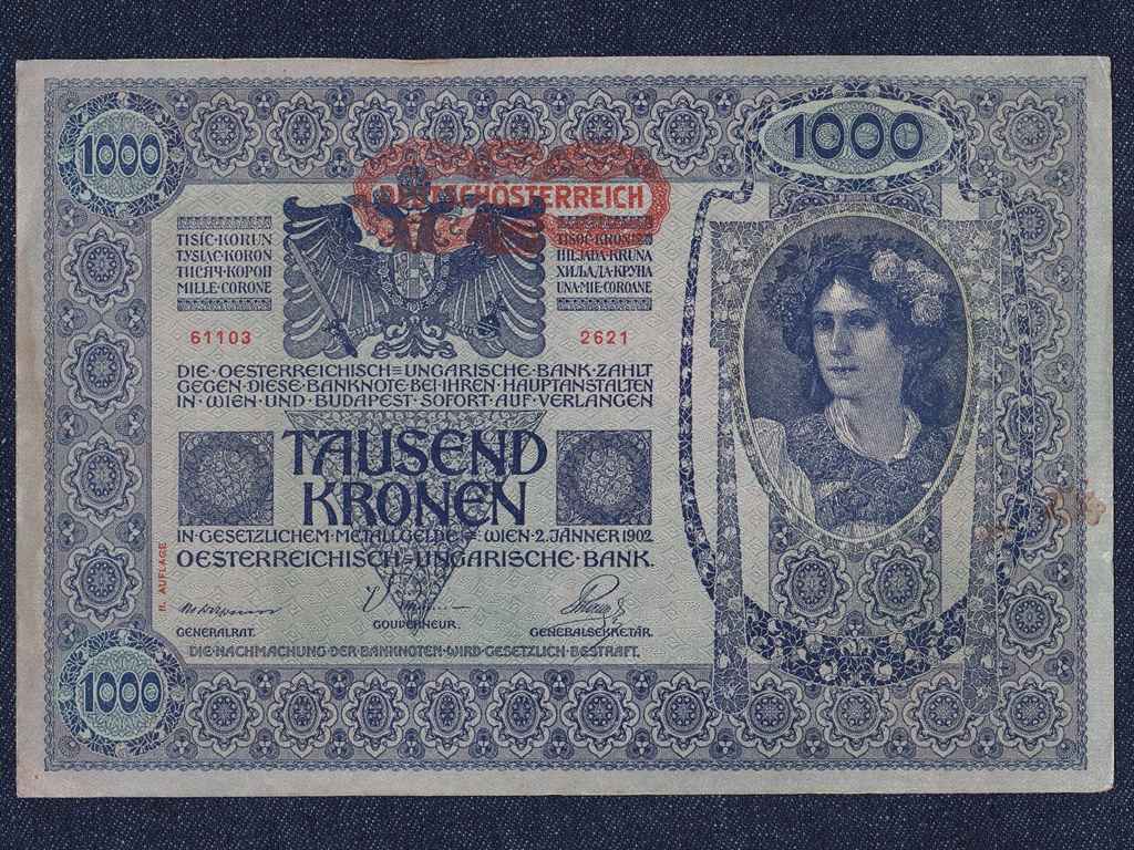 Ausztria bankjegy szett