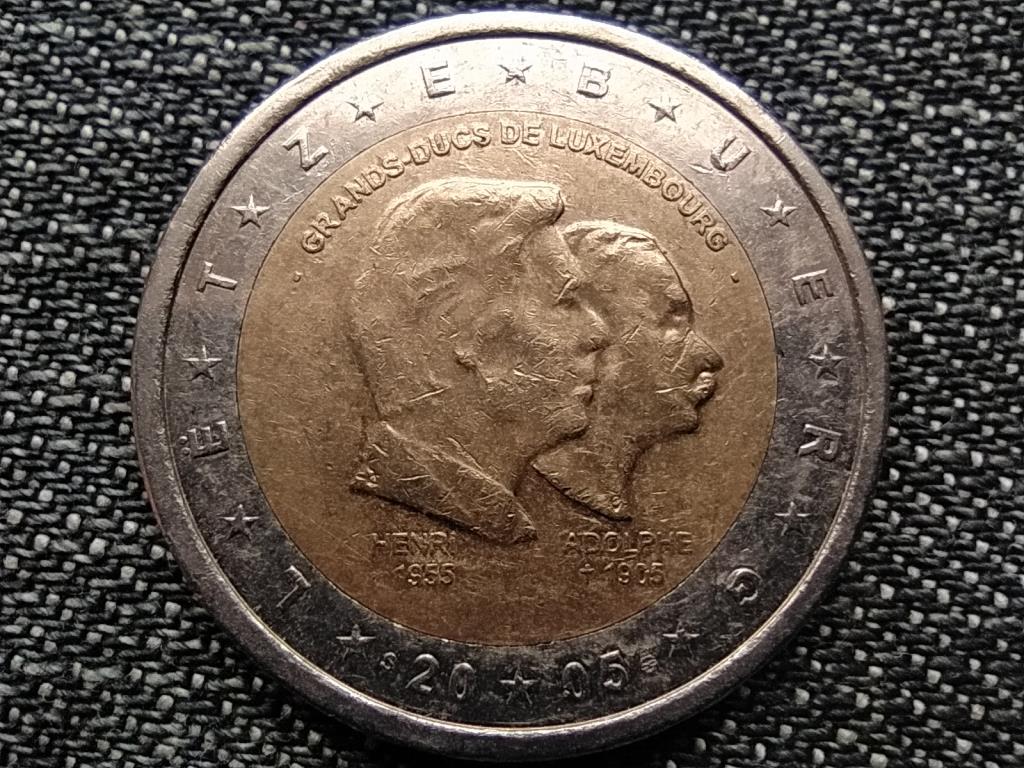 Luxemburg Henrik és Adolf 2 euro