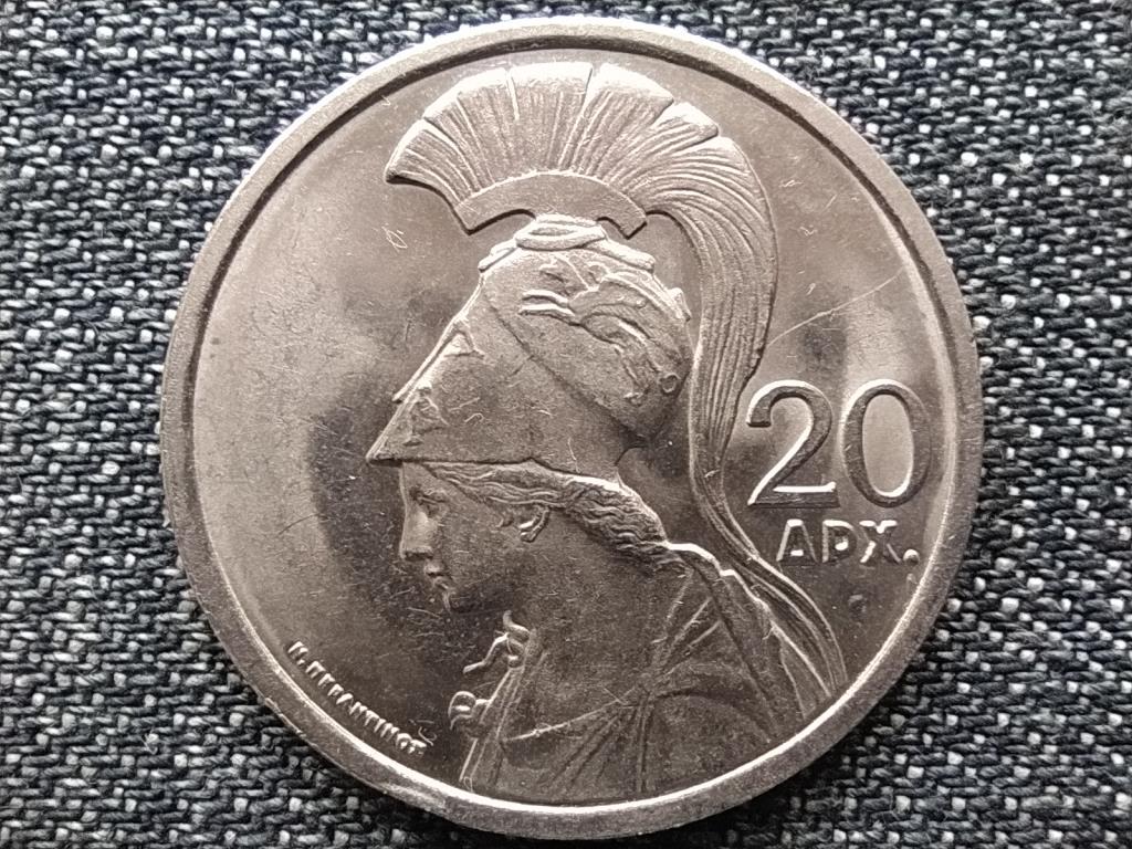Görögország Katonai rezsim (1967-1974) Athéna 20 drachma
