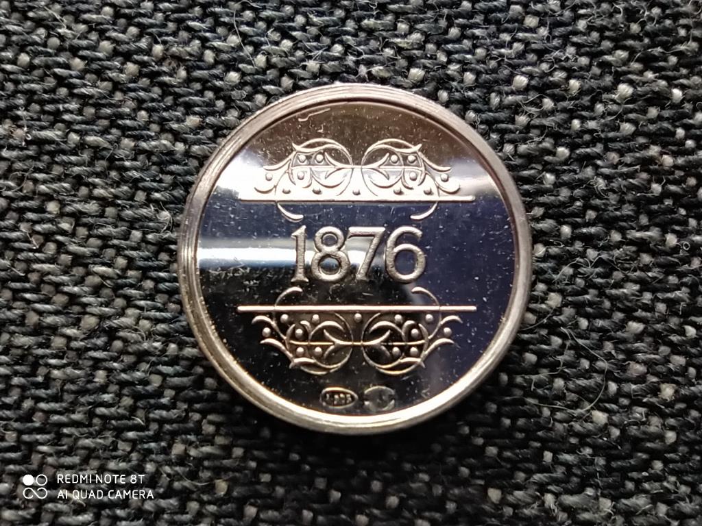 Belgium Történelmi mini érem 1830-1980 1876 .925 ezüst