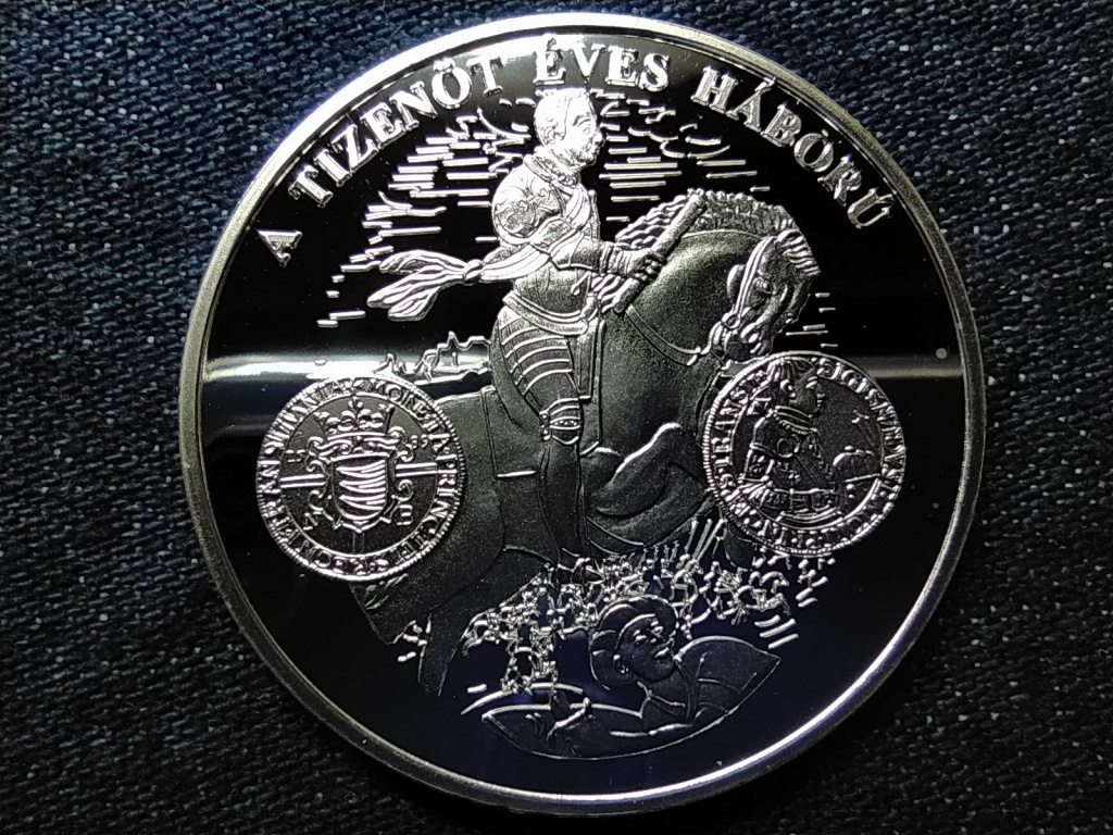 A magyar pénz krónikája A tizenöt éves háború .999 ezüst