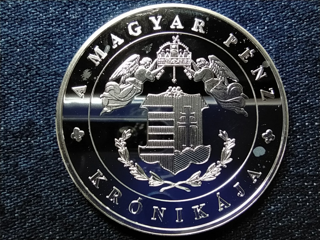 A magyar pénz krónikája Mohácsi vész .999 ezüst