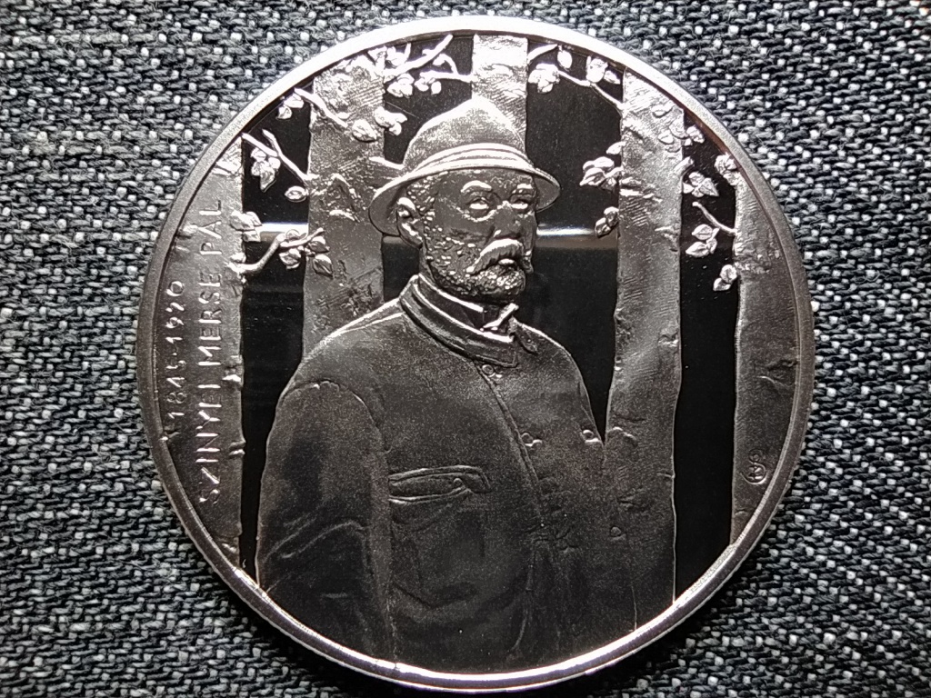 175 éve született Szinyei Merse Pál .925 ezüst 10000 Forint