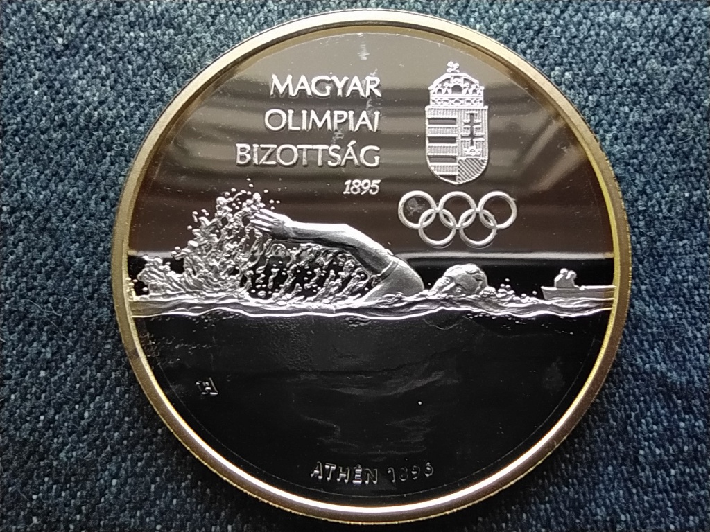125 éves a Magyar Olimpiai Bizottság .925 ezüst 10000 Forint