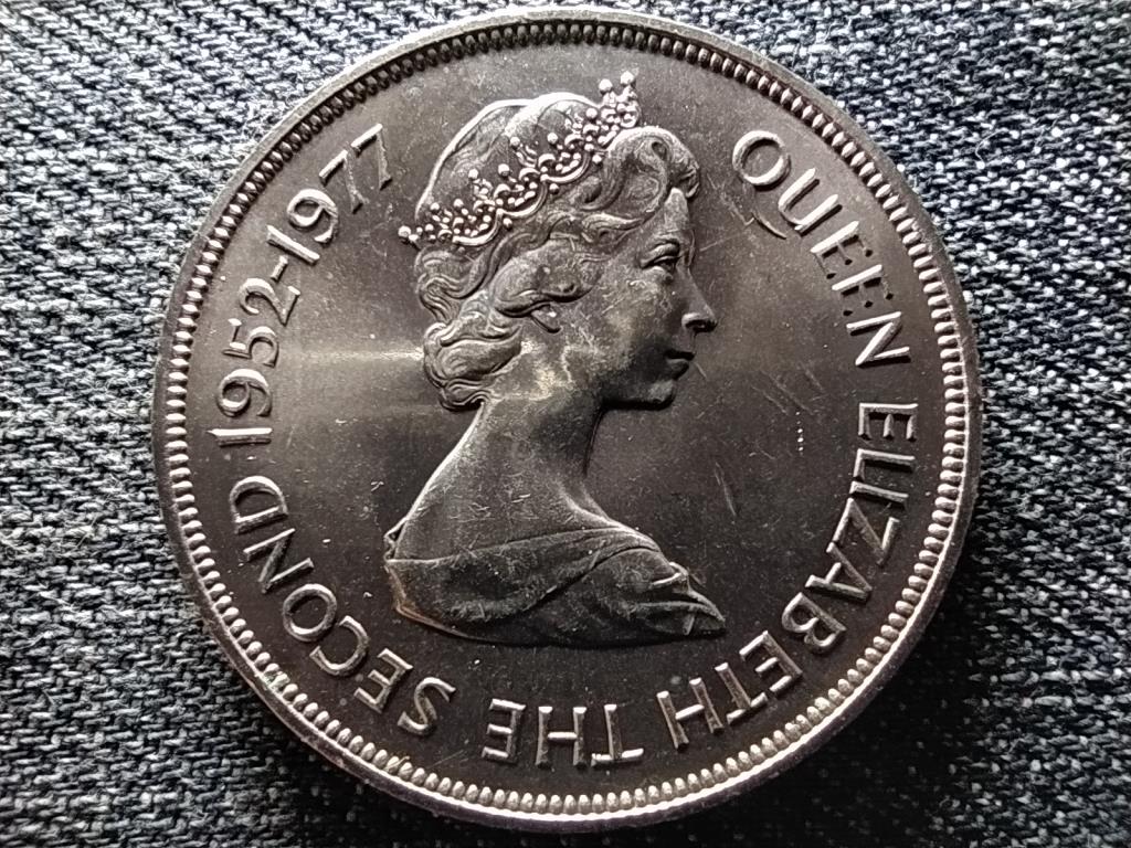 Jersey II. Erzsébet Ezüst jubileum 25 penny