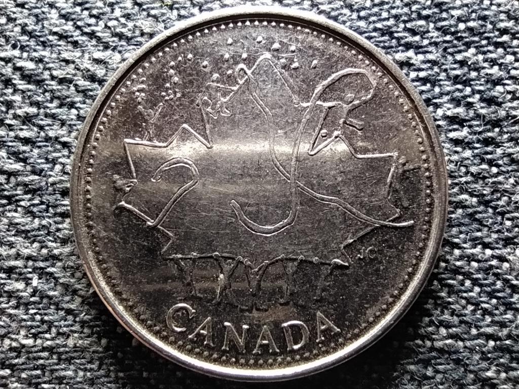 Kanada II. Erzsébet arany jubileuma Kanada nap 25 Cent