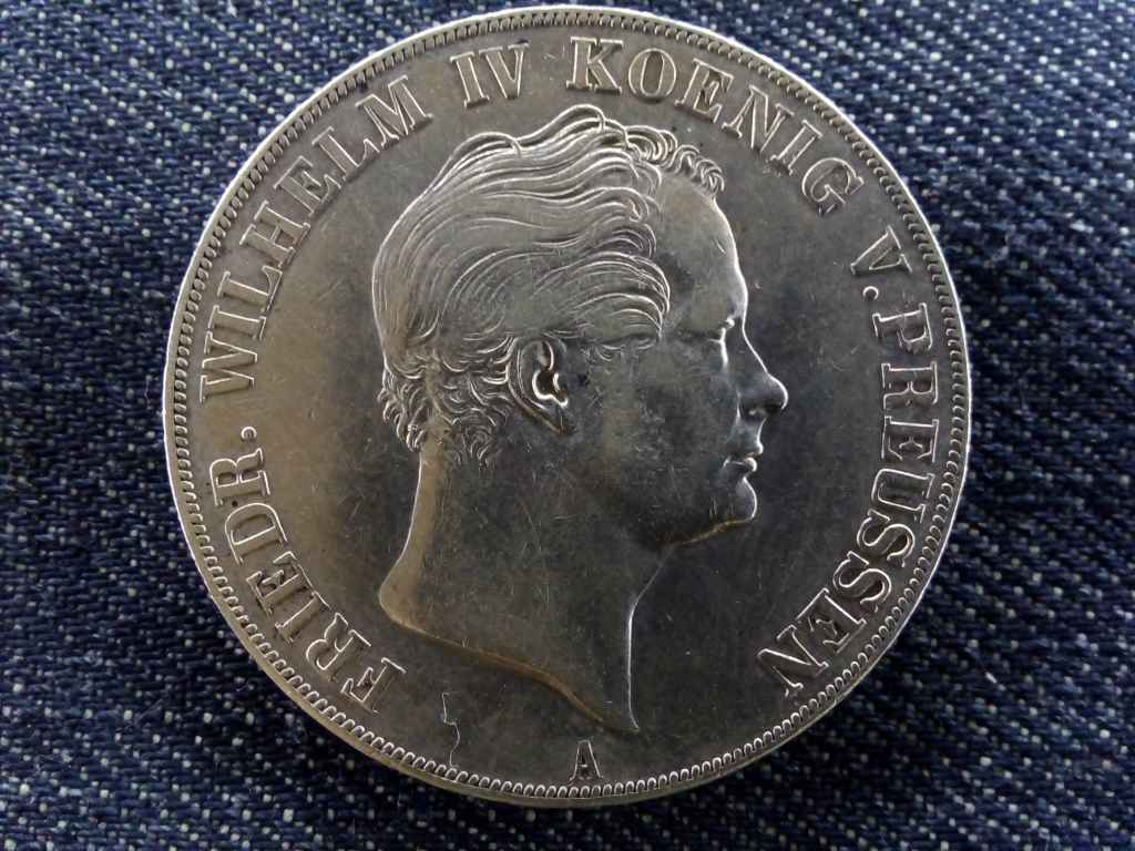 Poroszország IV. Frigyes Vilmos .900 ezüst 2 tallér 3 1/2 gulden