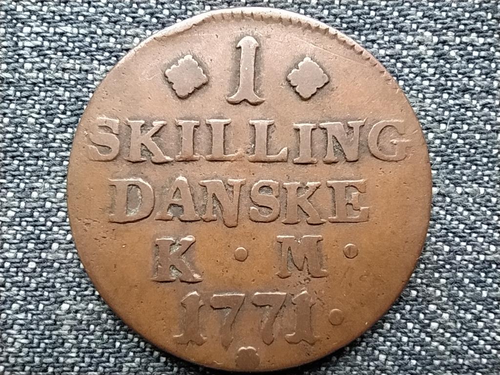 Dánia VII. Keresztély (1766-1808) 1 Skilling