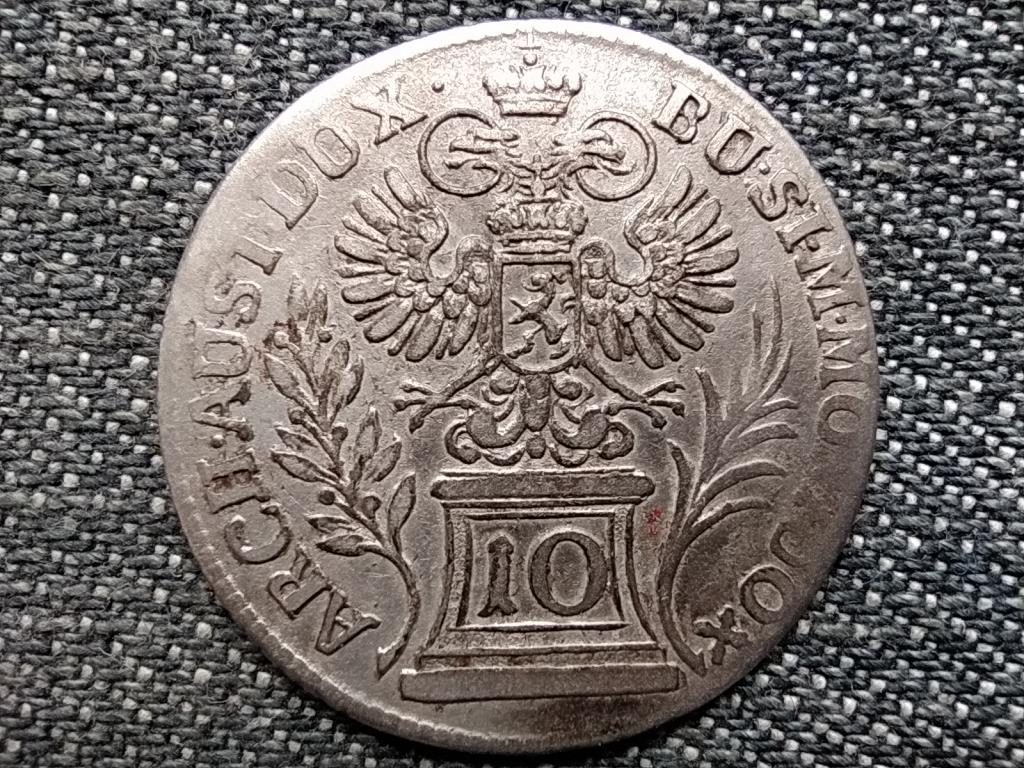 Csehország Mária Terézia (1740-1780) ezüst 10 Krajcár