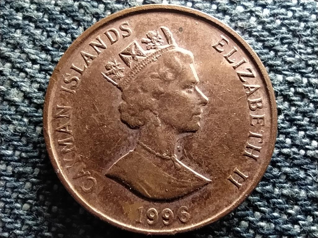 Kajmán-szigetek II. Erzsébet (1952-) kajmán rigó 1 cent