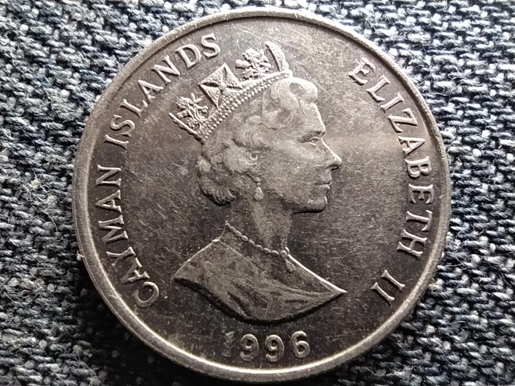 Kajmán-szigetek II. Erzsébet (1952-) zöld teknős 10 cent