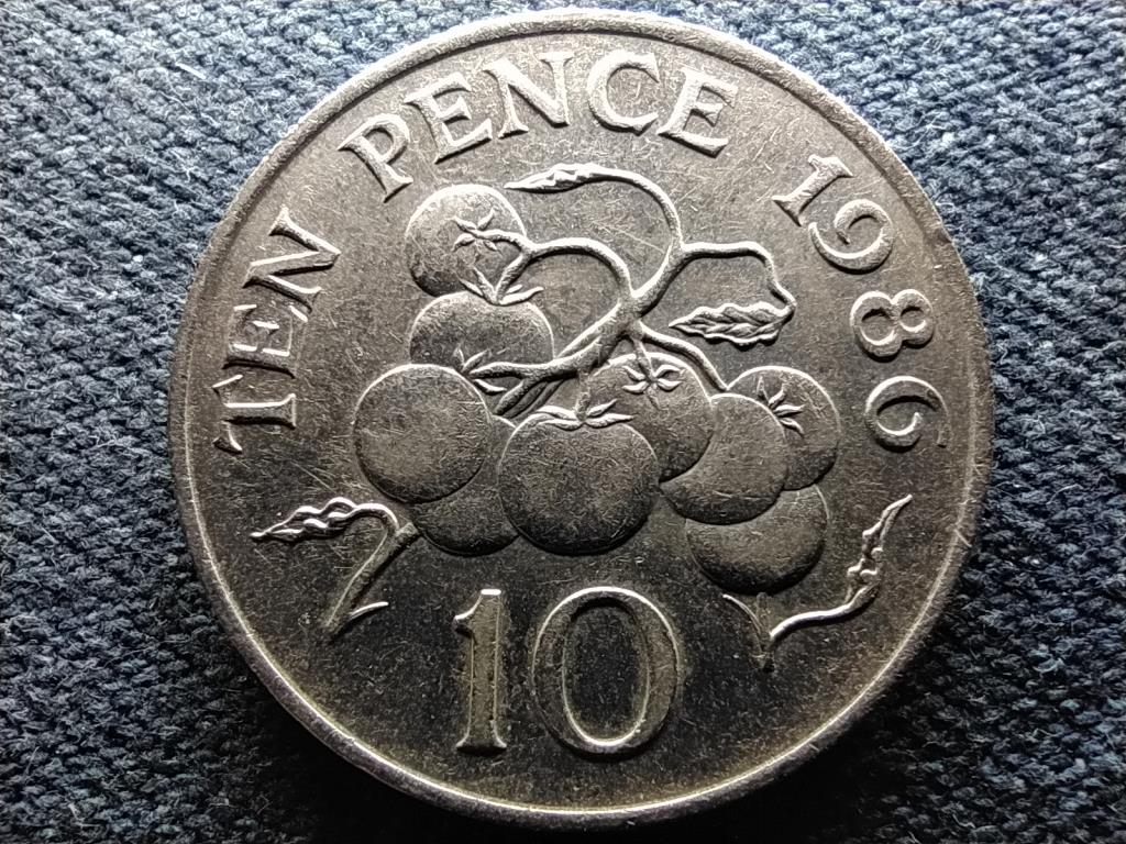 Guernsey II. Erzsébet paradicsom palánta 10 penny