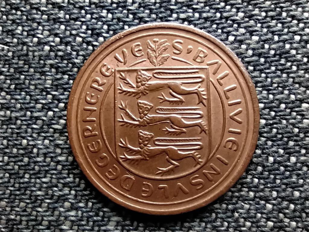 Guernsey II. Erzsébet 1/2 új penny
