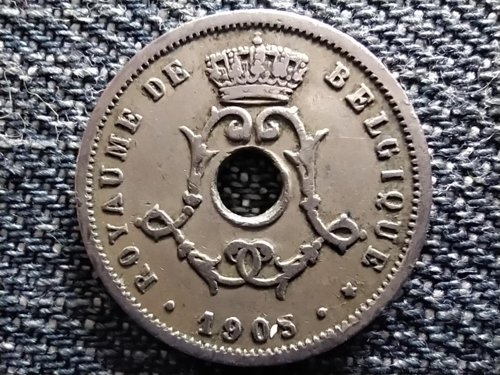Belgium II. Lipót (1865-1909) 5 centime (francia felirat)