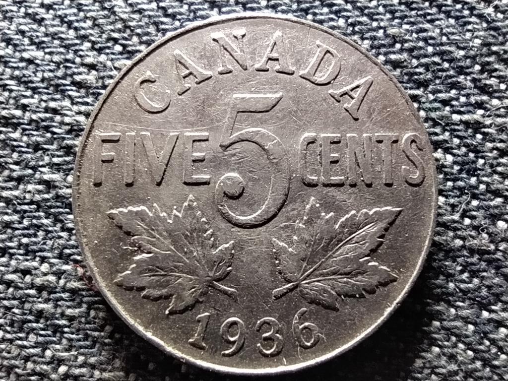 Kanada V. György 5 Cent