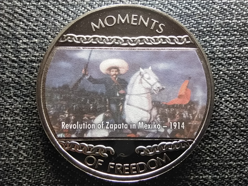 Libéria A szabadság pillanatai Zapata felkelés 1914 10 Dollár