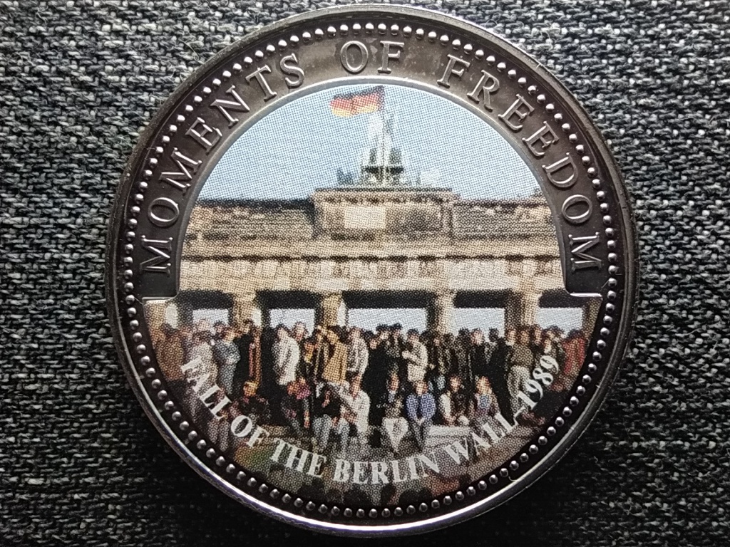 Libéria A szabadság pillanatai Berlini fal leomlása 10 Dollár