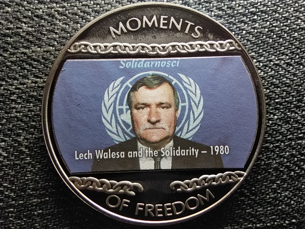 Libéria A szabadság pillanatai Lech Walesa és a szolidaritás 1980 10 Dollár