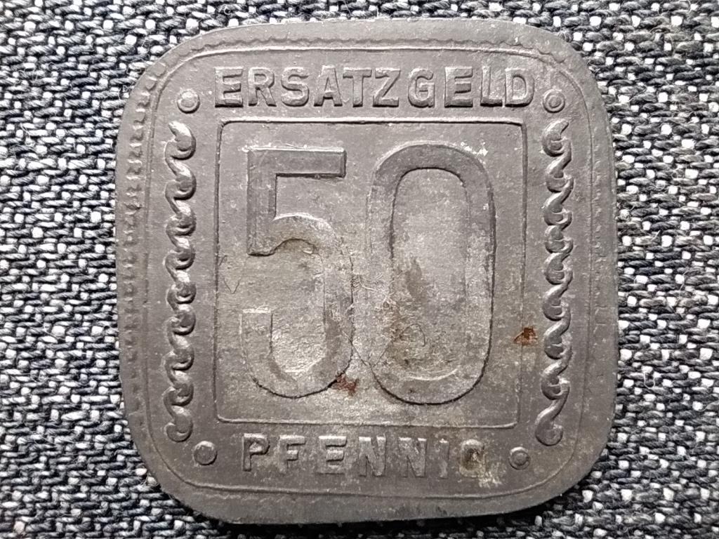 Németország Ludwigshafen szükségpénz 50 Pfennig szükségpénz