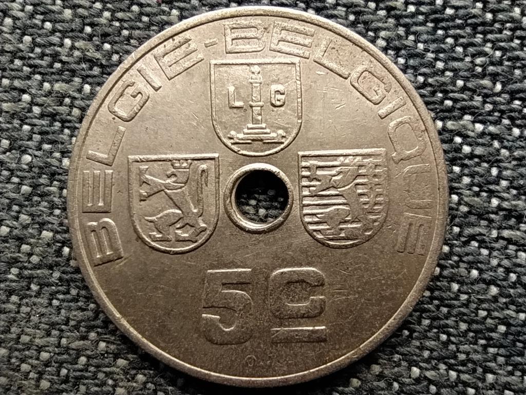 Belgium III. Lipót (1934-1951) 5 centime (BELGIE-BELGIQUE)