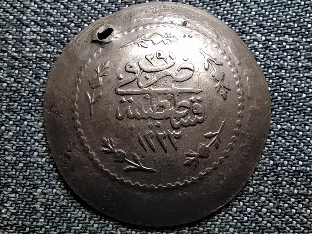 Oszmán Birodalom II. Mahmud (1808-1839) .435 ezüst 1 1/2 kurus 60 para
