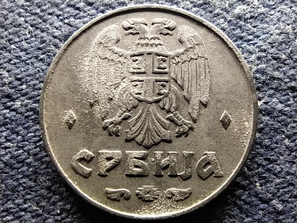 Szerbia II. VH Német megszállás 1 dínár
