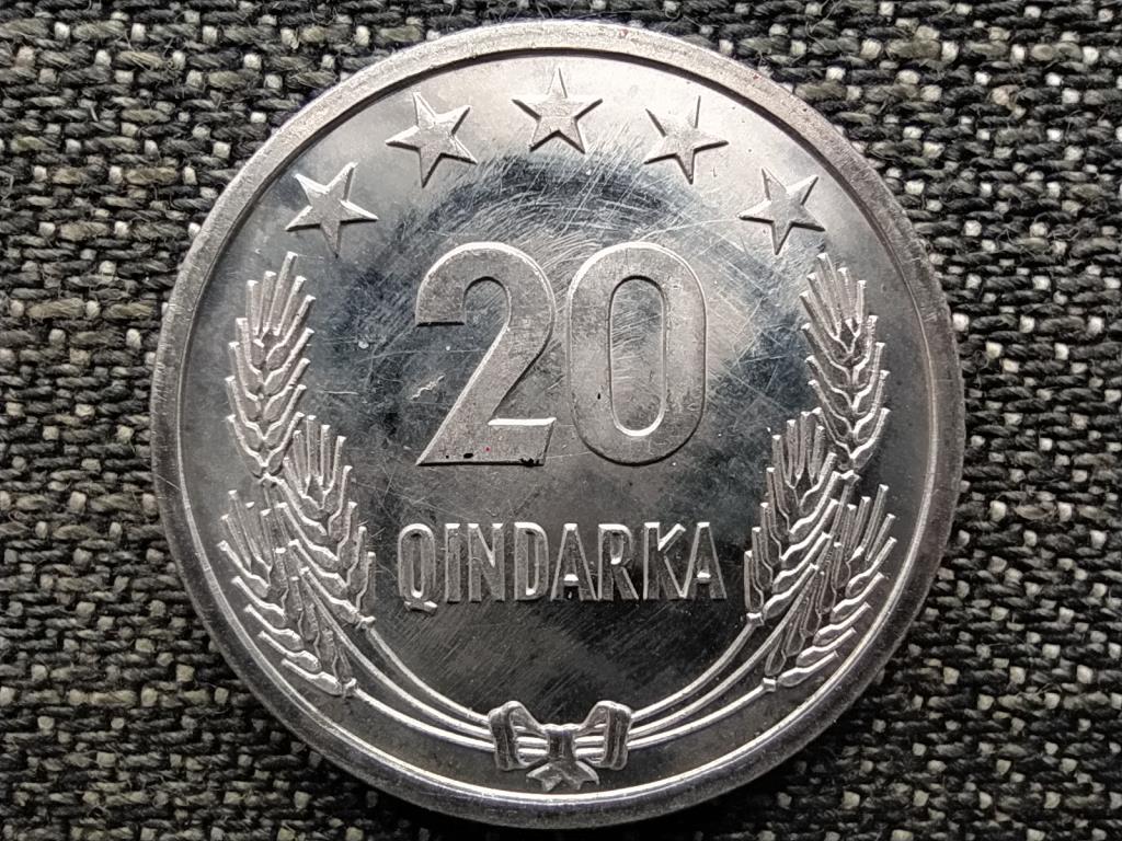 Albánia 25 éves a felszabadulás 20 Qindarka