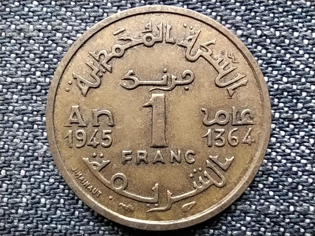 Marokkó V. Mohammed (1927-1961) 1 frank