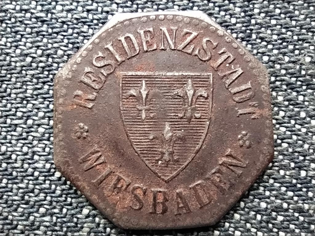 Poroszország Hessen-Nassau porosz tartomány 10 Pfenning szükségpénz