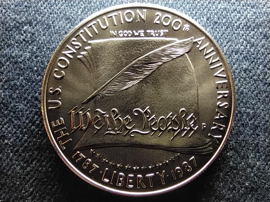 USA Az alkotmány 200. évfordulója .900 ezüst 1 Dollár