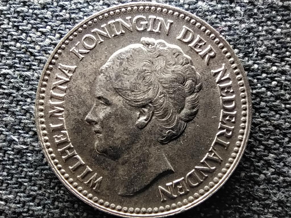 Hollandia I. Vilma (1890-1940, 1945-1948) .720 ezüst 1/2 Gulden