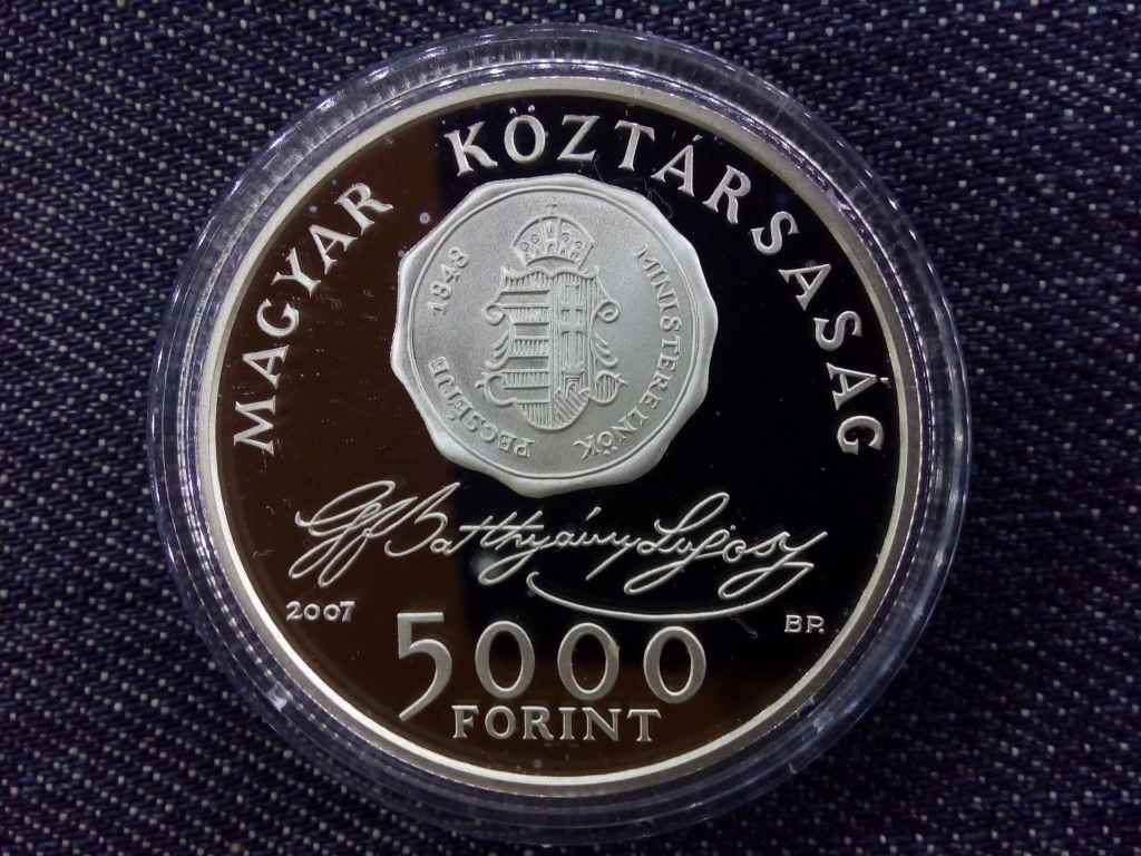 Batthyány Lajos születésének 200. évfordulójára .925 ezüst 5000 Forint