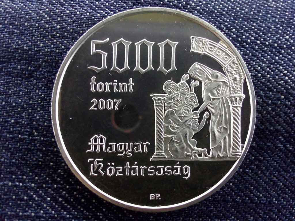 Árpád-házi Szent Erzsébet születésének 800. évfordulójára .925 ezüst 5000 Forint
