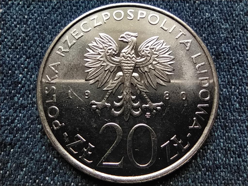 Lengyelország Moszkvai Olimpia 1980 20 Zloty