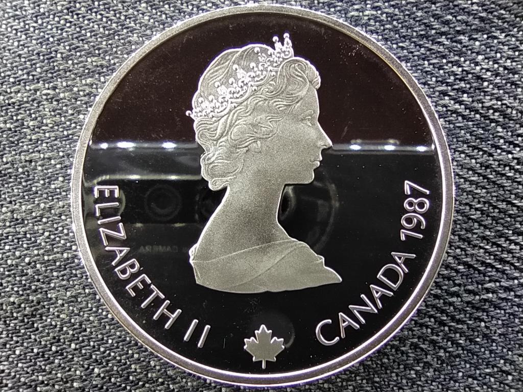 Kanada Téli olimpia Calgary curling .925 ezüst 20 Dollár