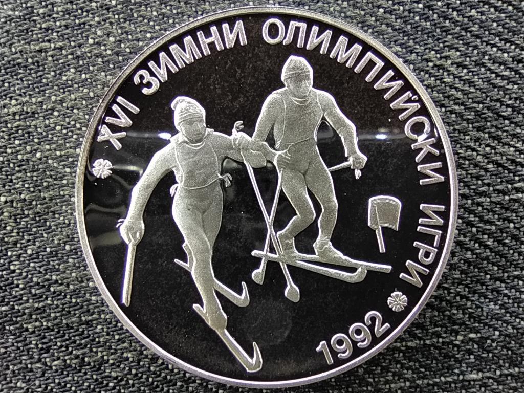 Bulgária 16. Téli Olimpia, Sífutás .925 ezüst 25 Leva