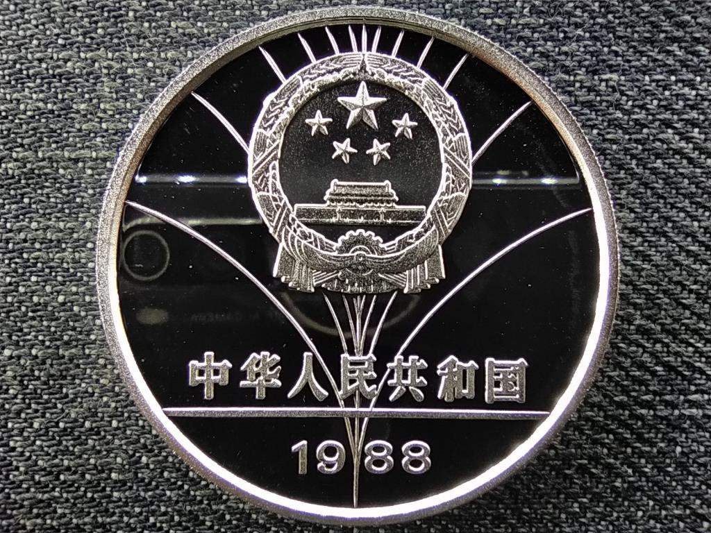 Kína Nyári Olimpia 1988 Szöul, Vívás .900 ezüst 5 Jüan