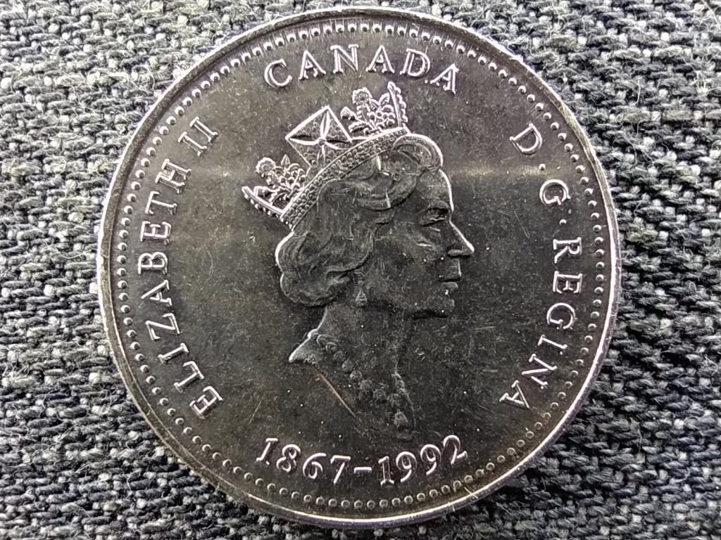 Kanada 125 éves az Államszövetség Quebec 25 Cent