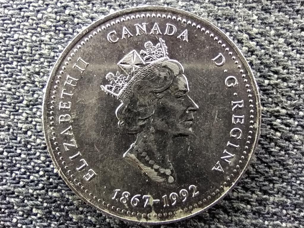 Kanada 125 éves az Államszövetség Prince Edward-sziget 25 Cent