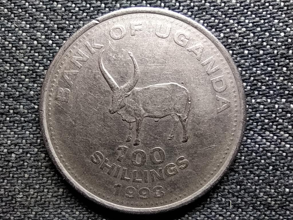 Uganda afrikai bika 100 shilling