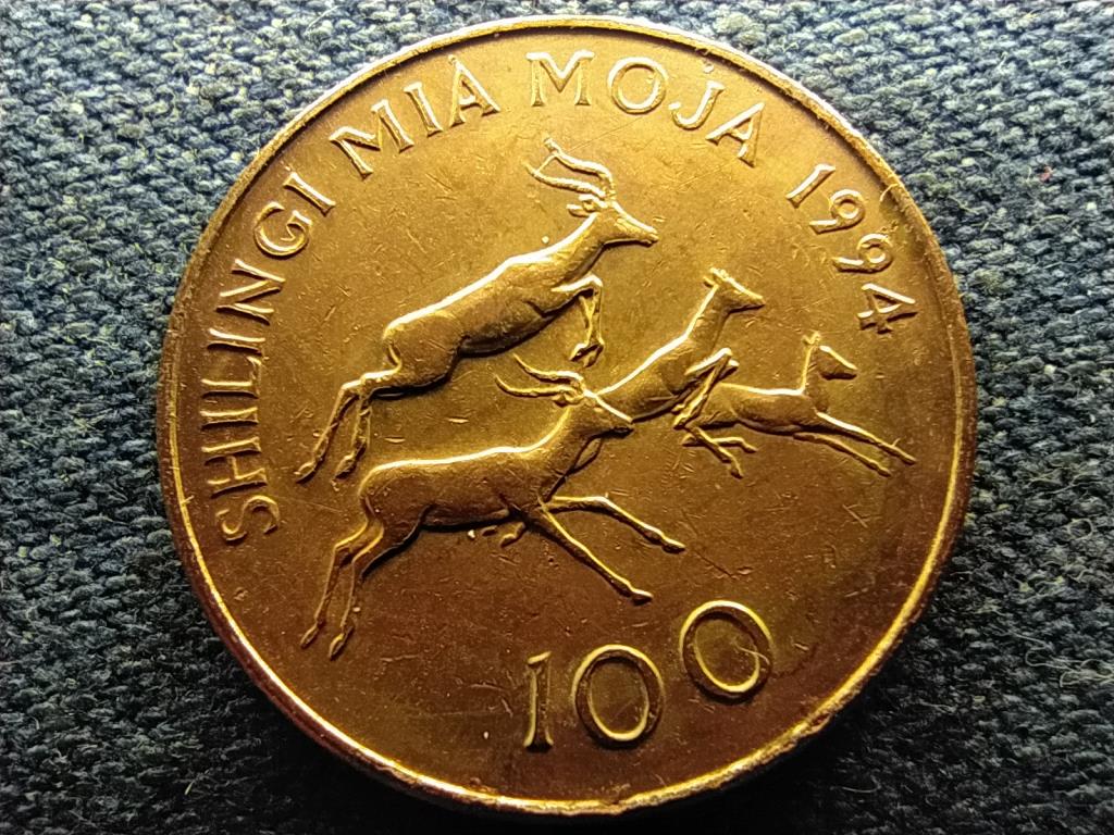 Tanzánia 100 shilingi