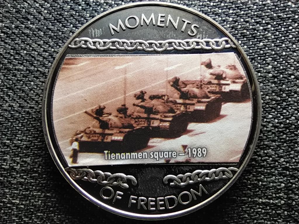 Libéria A szabadság pillanatai Tienanmen tér -1989 10 Dollár