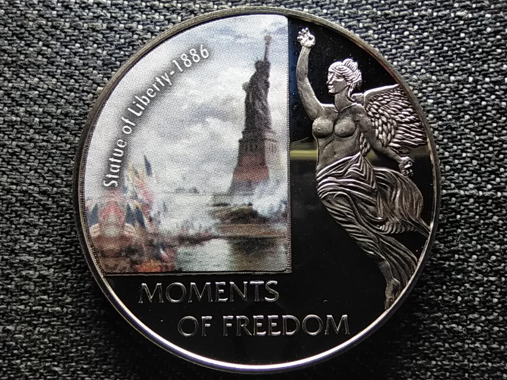 Libéria A szabadság pillanatai Szabadságszobor - 1886 10 Dollár