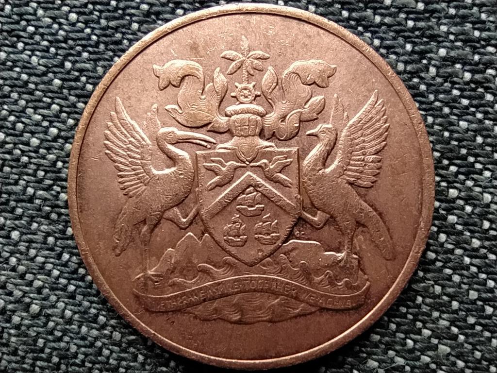 Trinidad és Tobago II. Erzsébet 5 cent